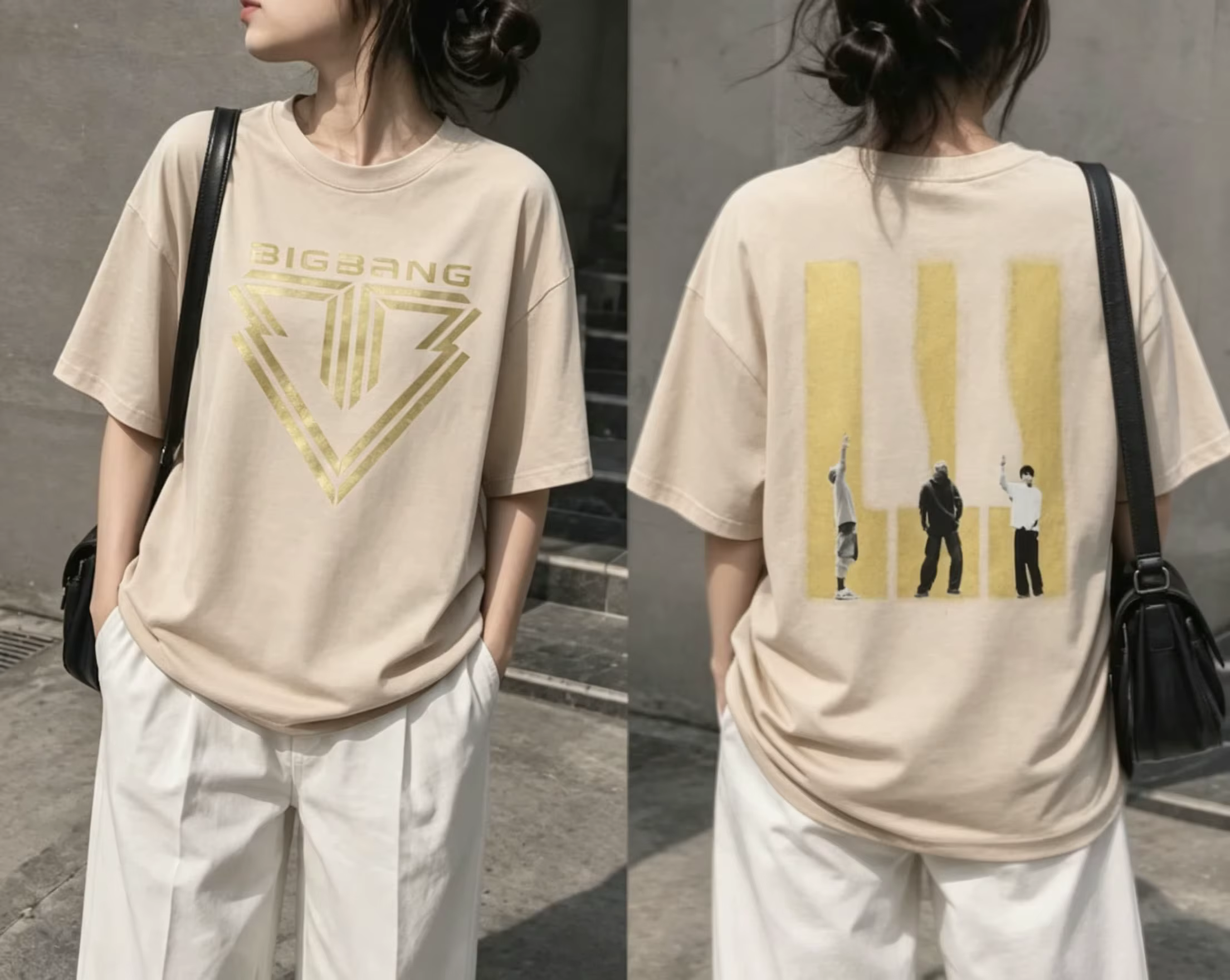 T-shirt de concert du 20e anniversaire de Bigbang 2026, T-shirt à manches courtes oversize pour hommes et femmes, Tops décontractés streetwear pour fans de Kpop