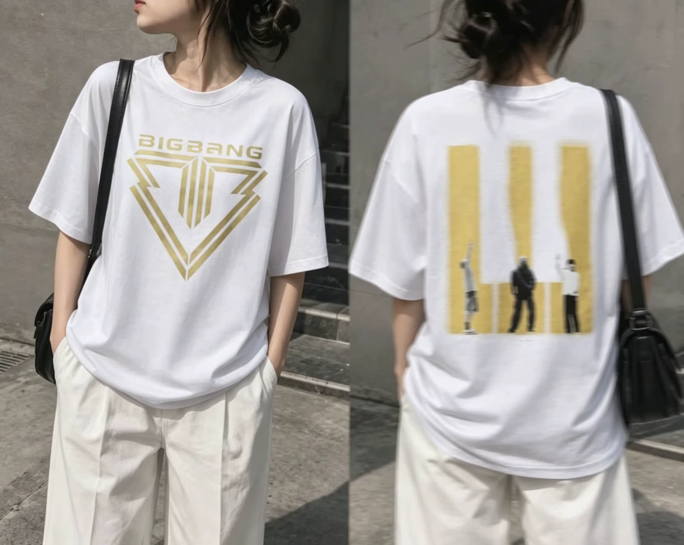 T-shirt de concert du 20e anniversaire de Bigbang 2026, T-shirt à manches courtes oversize pour hommes et femmes, Tops décontractés streetwear pour fans de Kpop