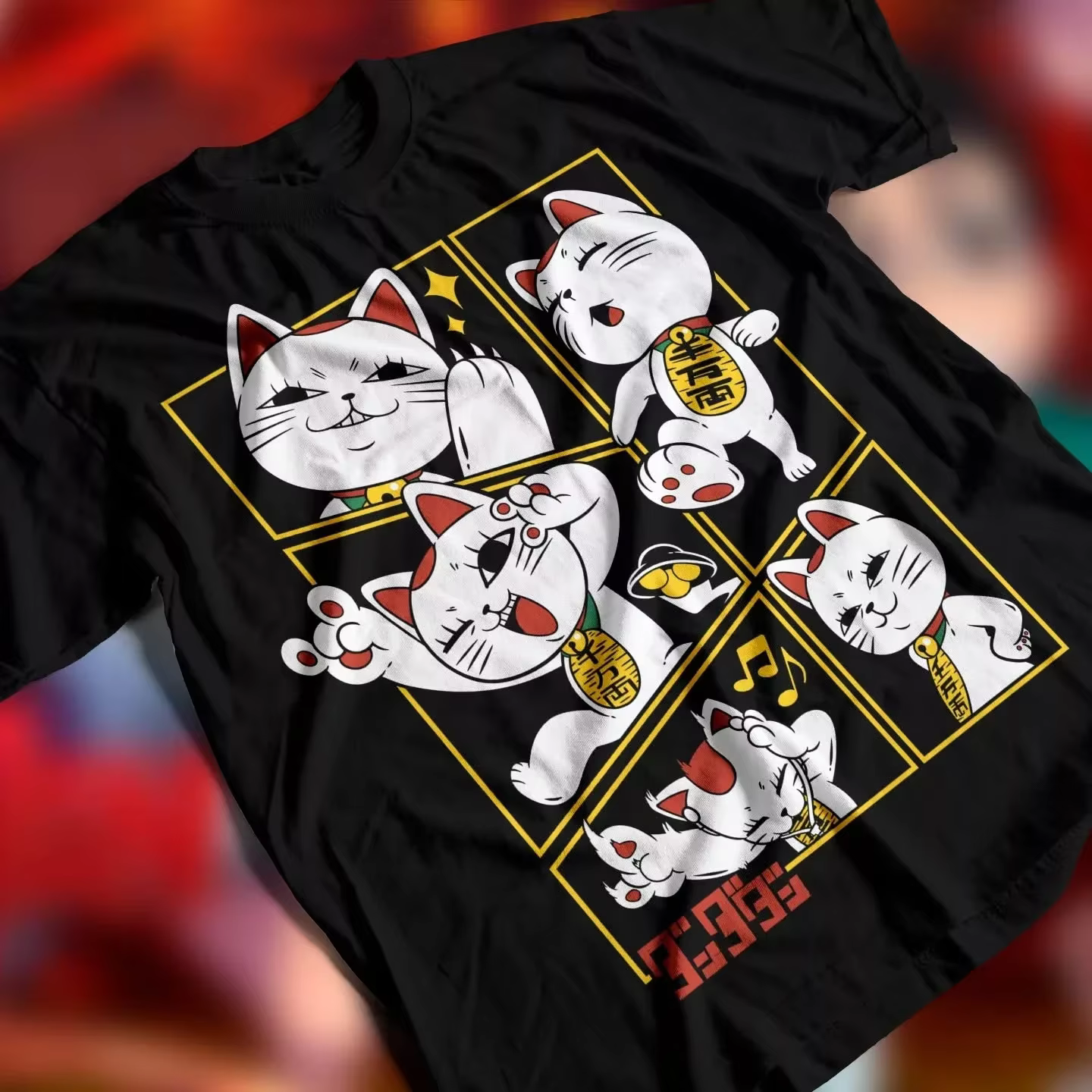 T-shirt populaire Dandadan Seiko à motif manga dégradé, en coton ample et basique, cool, pour les amateurs de manga, à porter au quotidien
